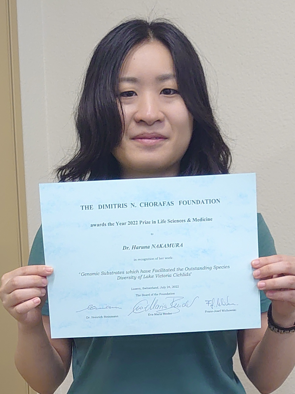 2022年度コラファス賞受賞! Nikaido lab's blog